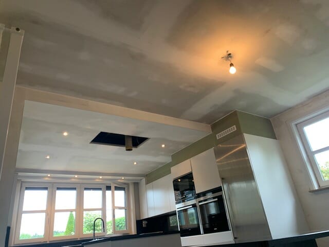 gyproc plafond plaatsen